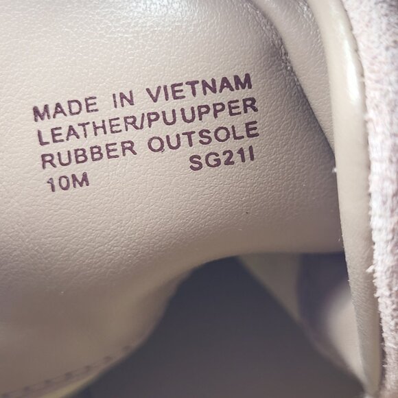 Micheal Kors Women's Leather Combat Hiking Style Logo Ankle Boot Preppy - Picture 3 of 6